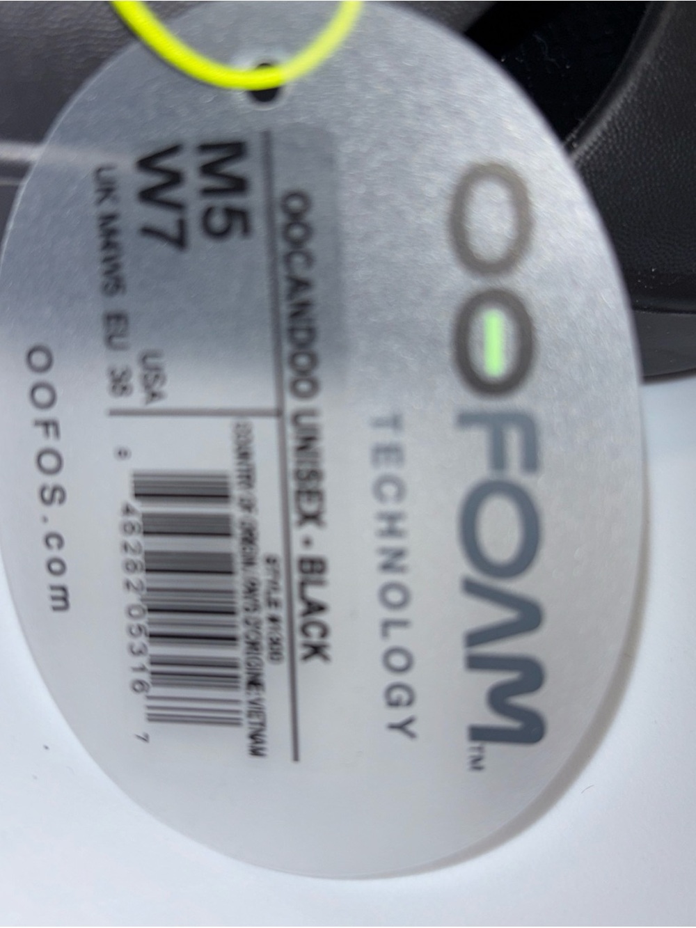 Oofos Oocandoo Sport Recovery Lightweight Sandals Women’s Size 7 NWT - Picture 7 of 7